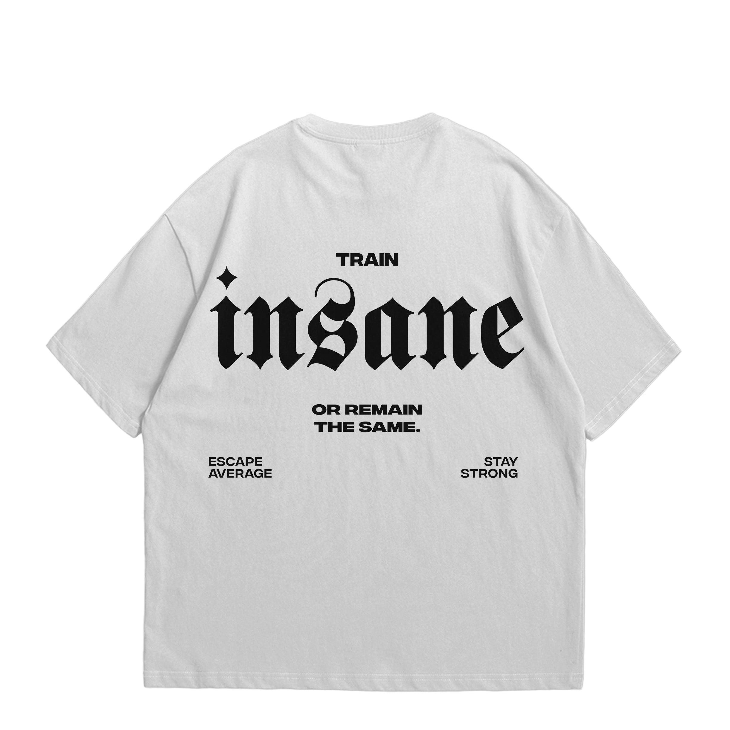 train Insane Premium Crop Tee