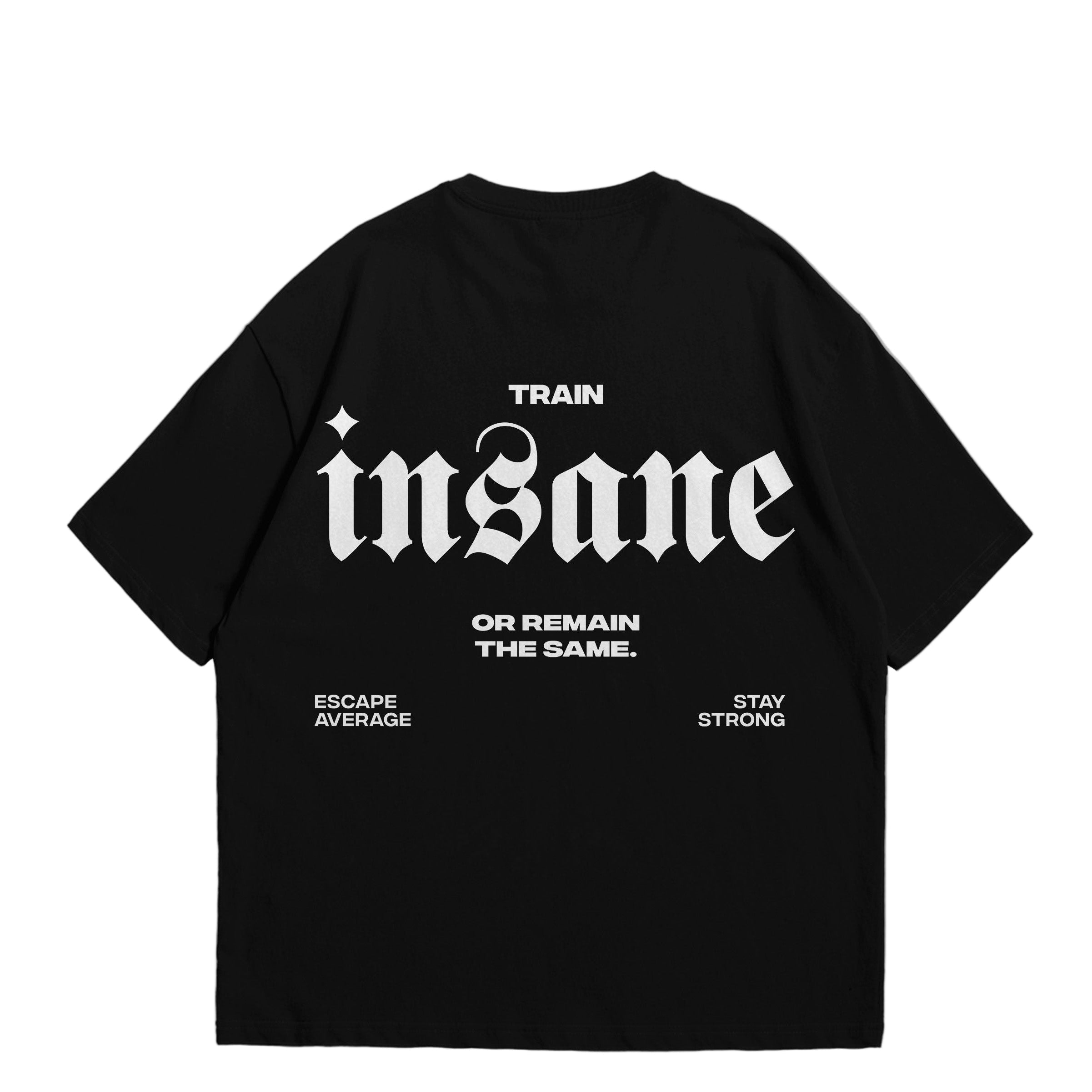 train Insane Premium Crop Tee