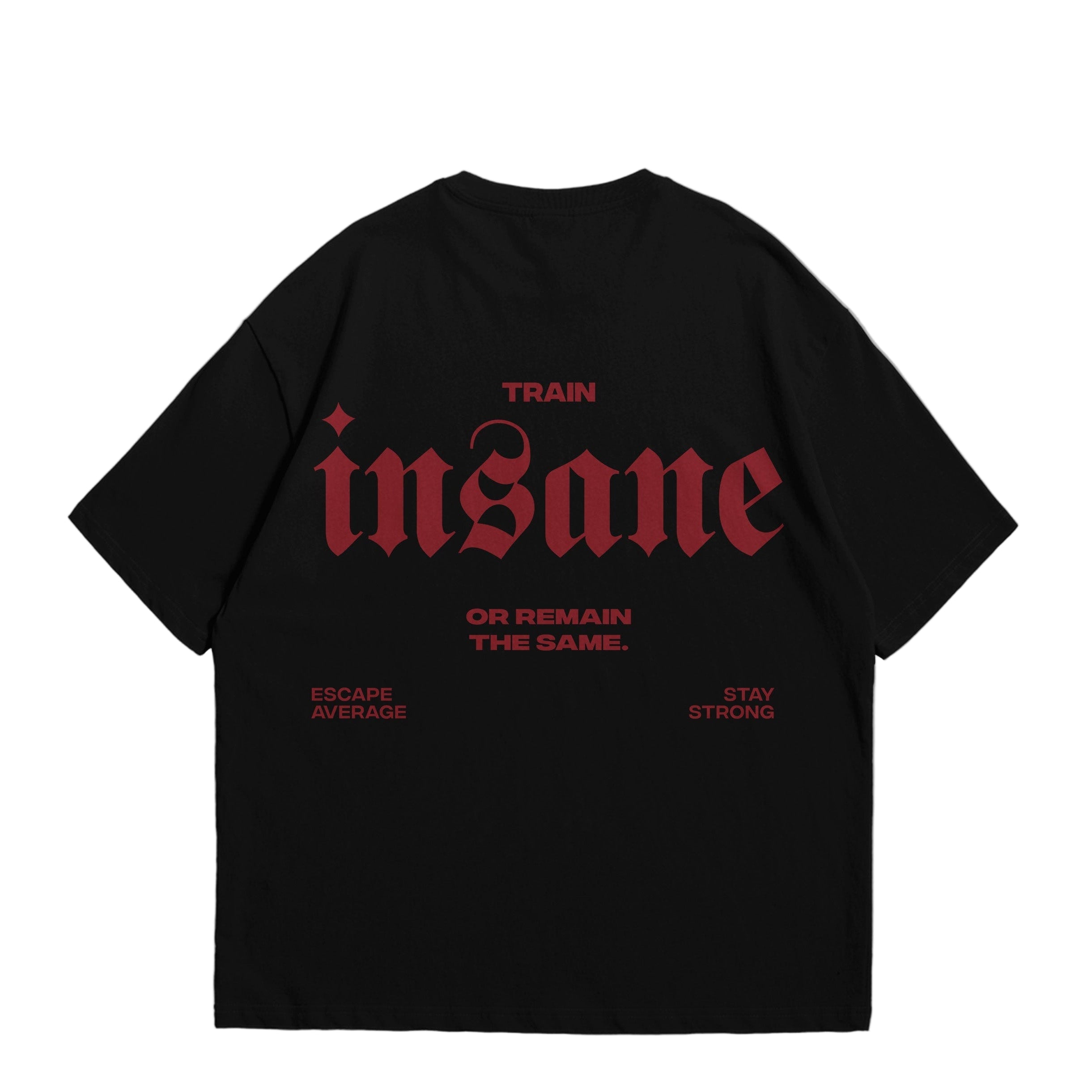 train Insane Premium Crop Tee