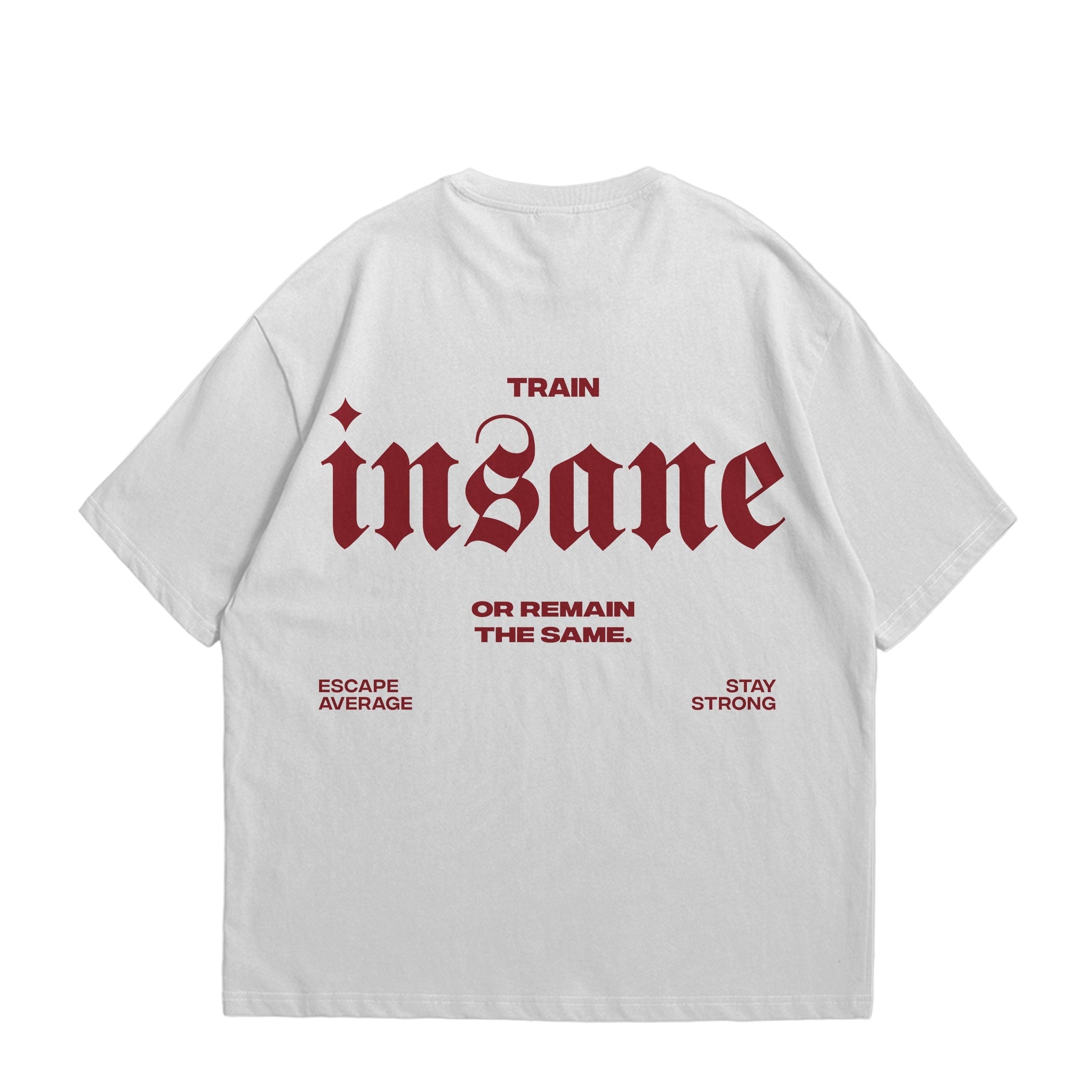 train Insane Premium Crop Tee