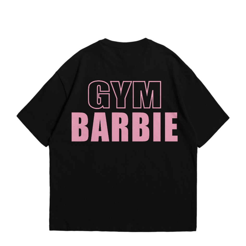 Gym Barbie cropped tee