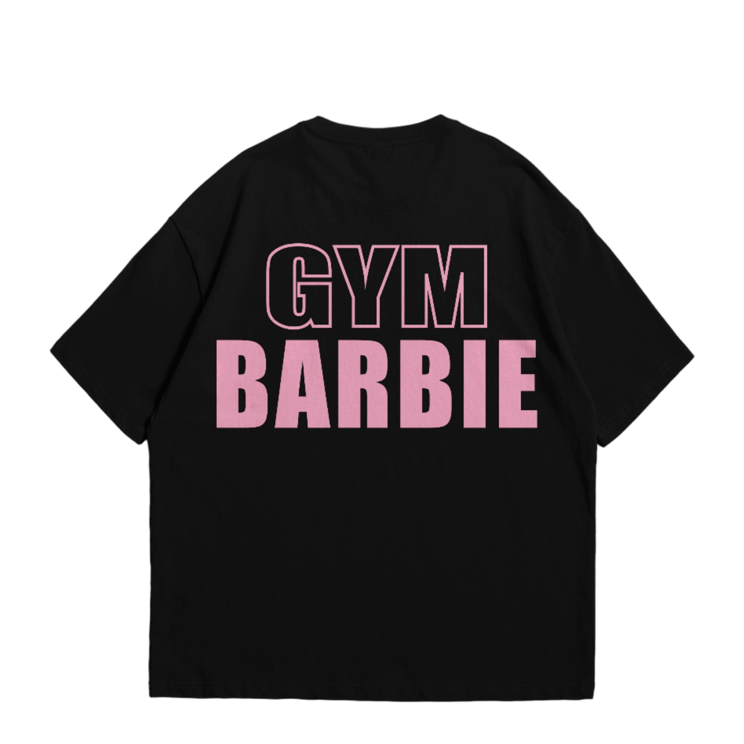 Gym Barbie cropped tee