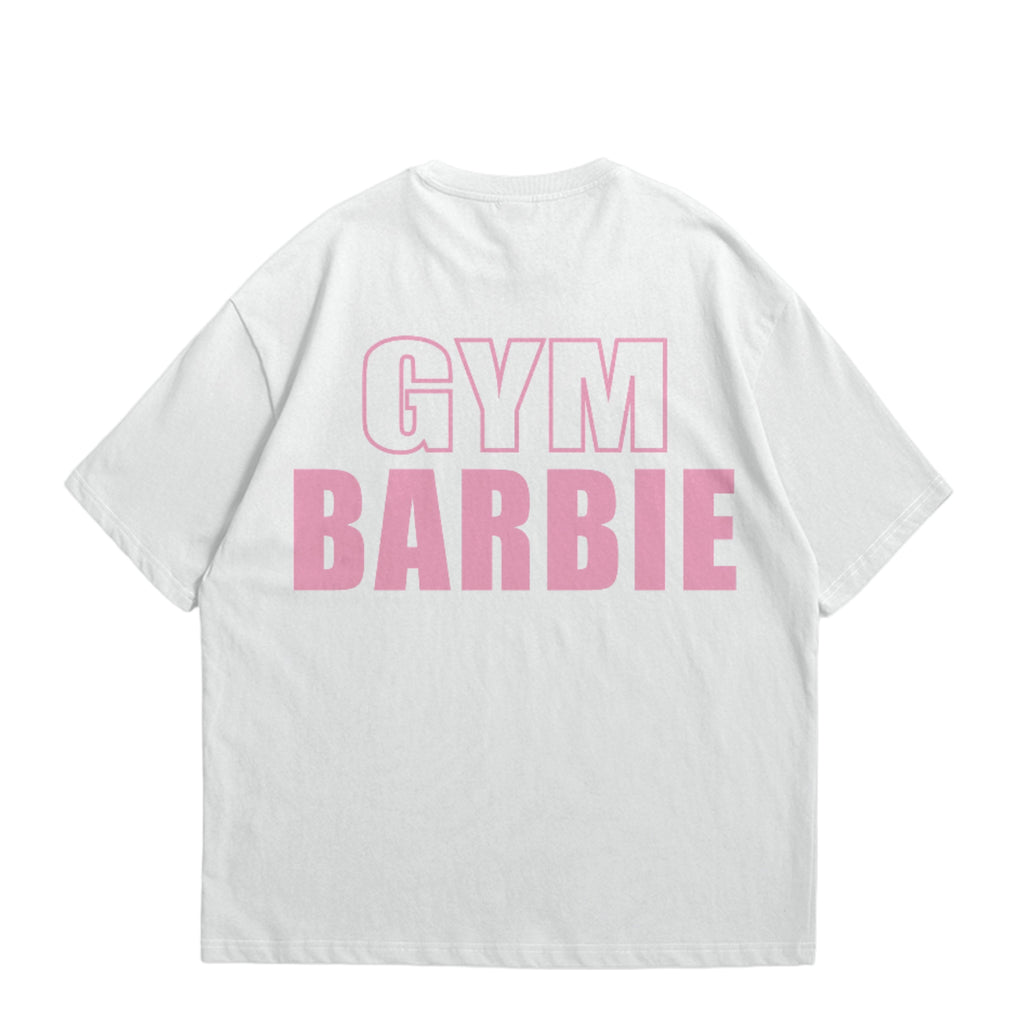 Gym Barbie cropped tee