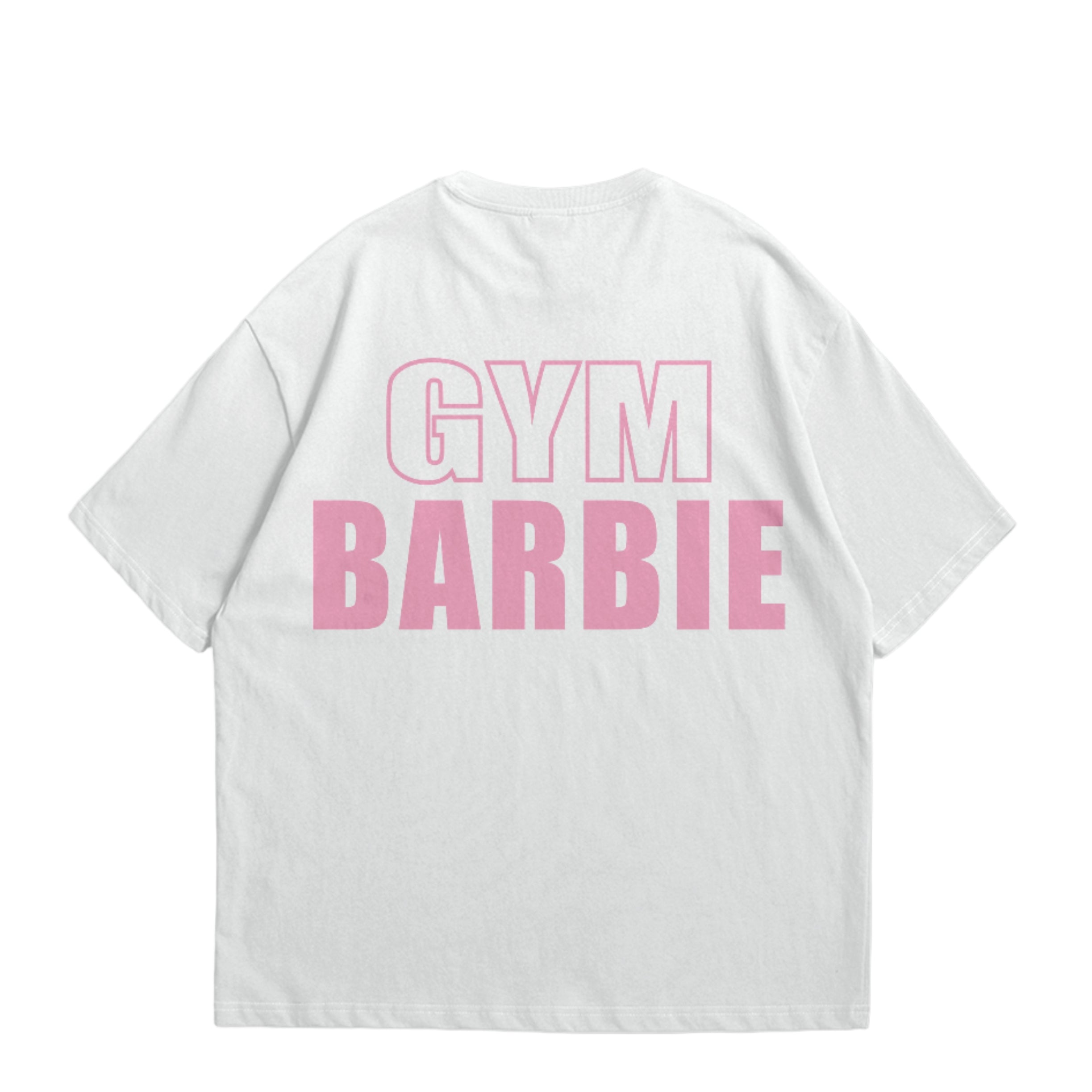 Gym Barbie cropped tee